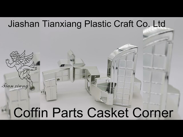 中国 小箱の棺の付属品の銀製の棺の部品ハードウェア部品 販売